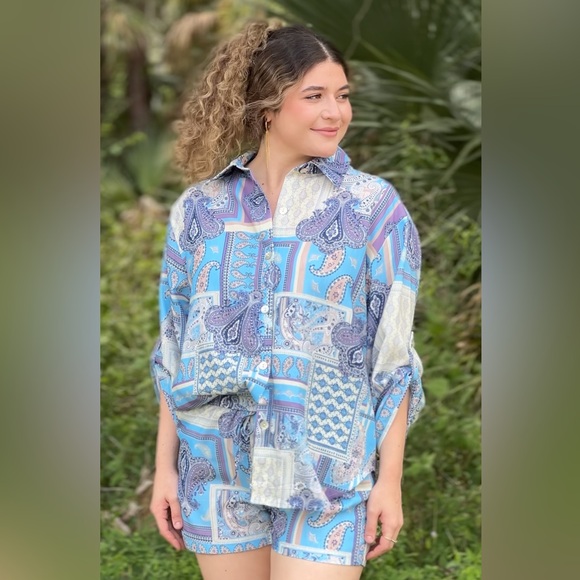 Paisley Print Set - Picture 1 of 3